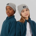 Kids NB Logo Knitted Beanie Slate