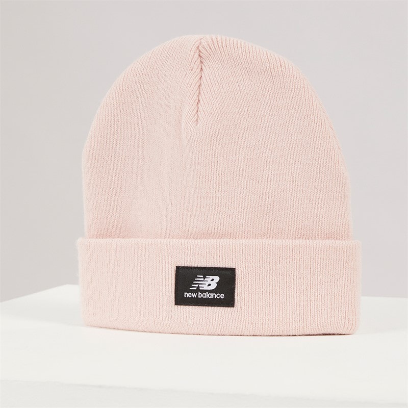 Kids NB Logo Knitted Beanie Orb Pink - Image 2
