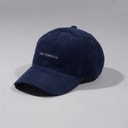 Washed Corduroy Cap Navy
