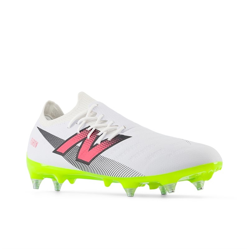 Furon Destroy V7 SG/Soft Ground Football Boots White - Image 3