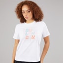 Womens London Edition Graphic T-Shirt White