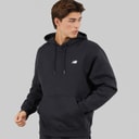 Mens Sport Essentials Fleece Hoodie Black