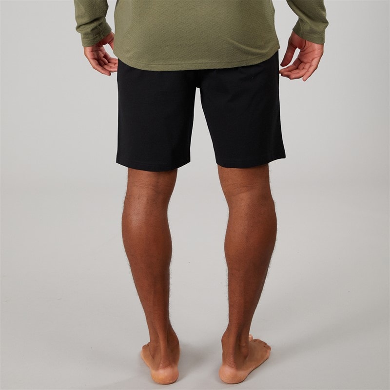 Mens Zuri Lounge Shorts Black - Image 2