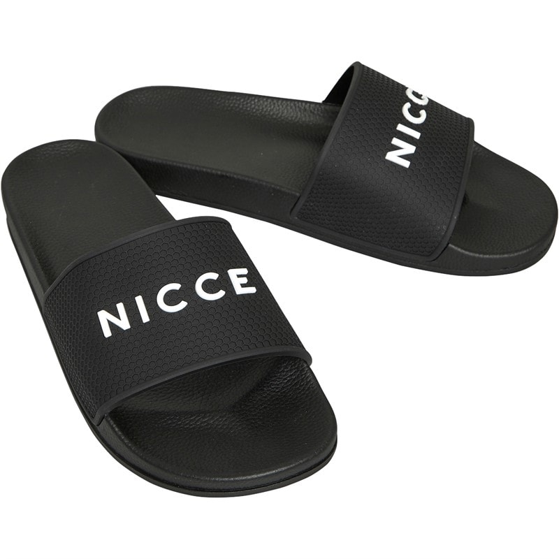 Mens Visor Sliders Black - Image 1