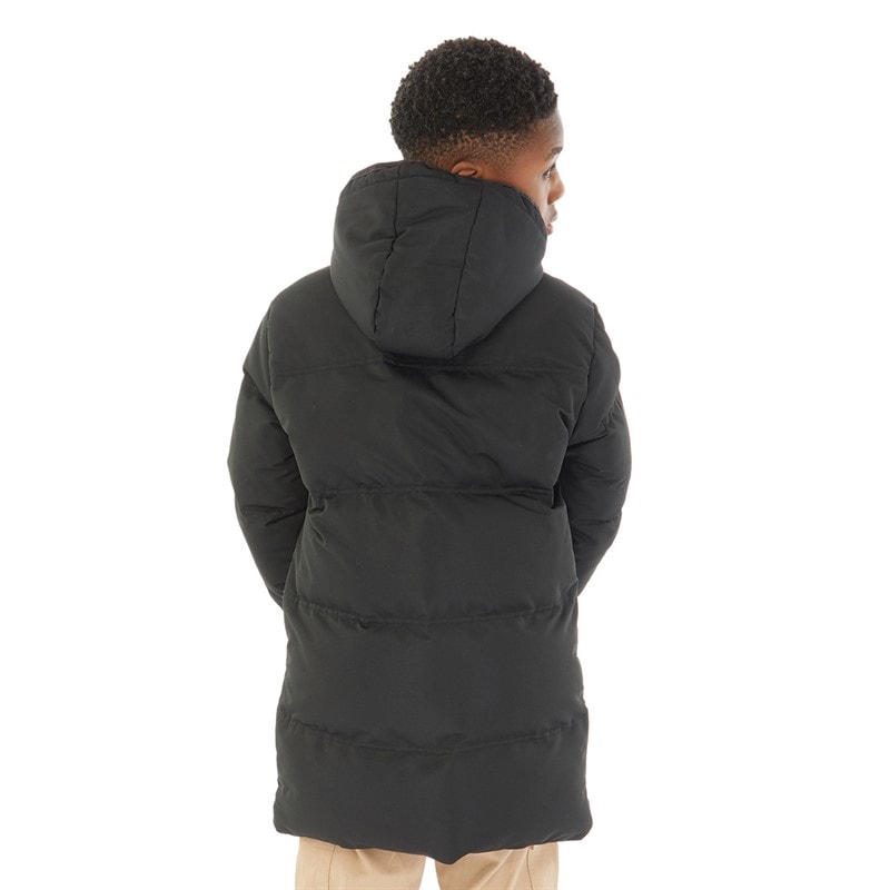 Boys Vespucci Parka Jacket Black - Image 2