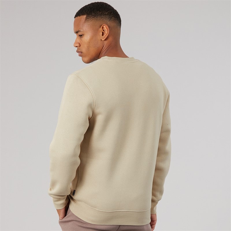Mens Lormi Sweatshirt Light Stone - Image 2