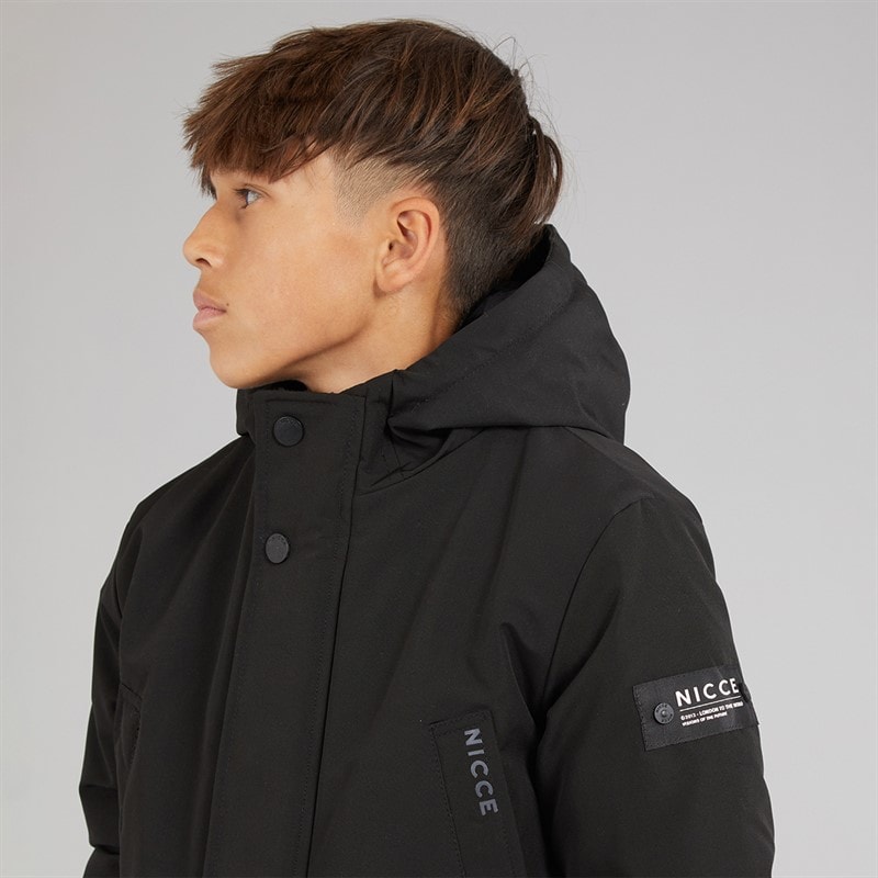 Boys Momoa Jacket Black - Image 3