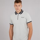 Mens Shoran Polo Shirt Chalk Grey