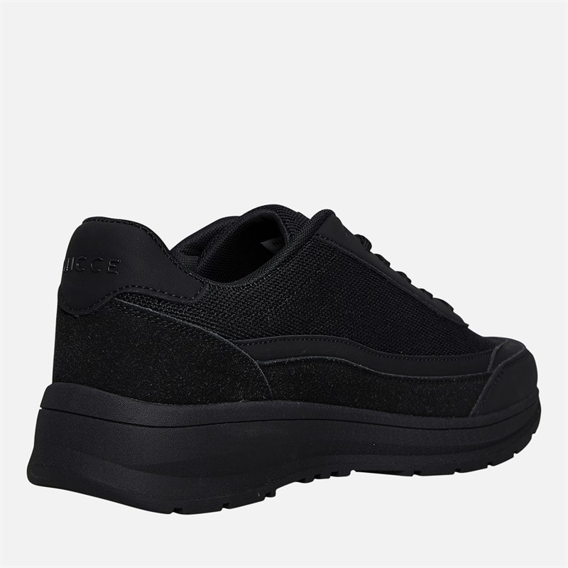 Mens Arinza Trainers Black/Coal/Grey - Image 5