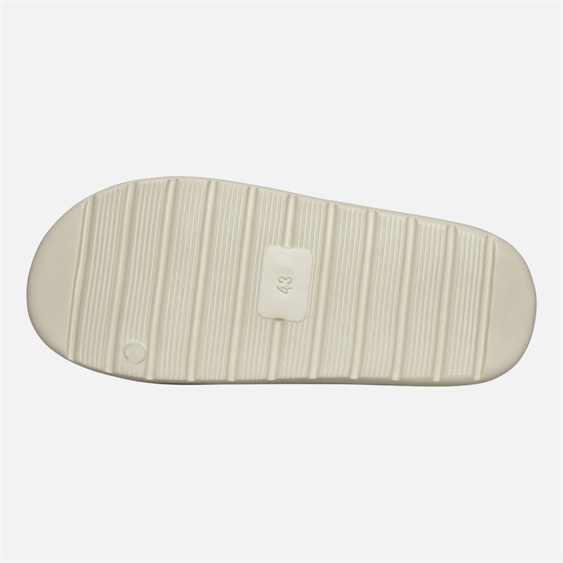 Mens Rephia Sliders Ecru - Image 3