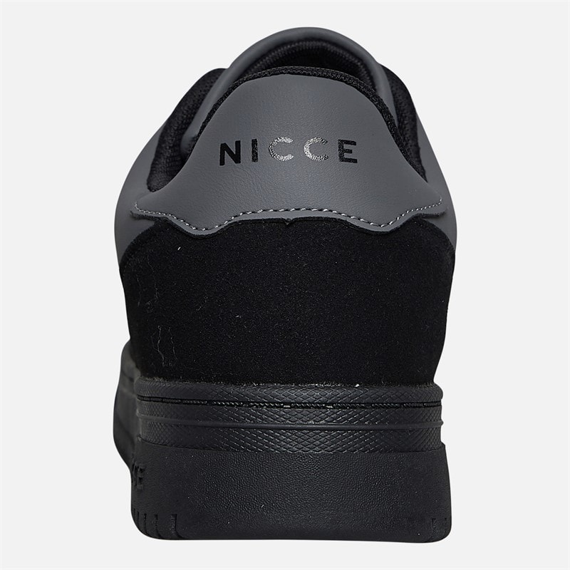 NICCE Mens Bassaro Trainers Black/Grey - Image 3