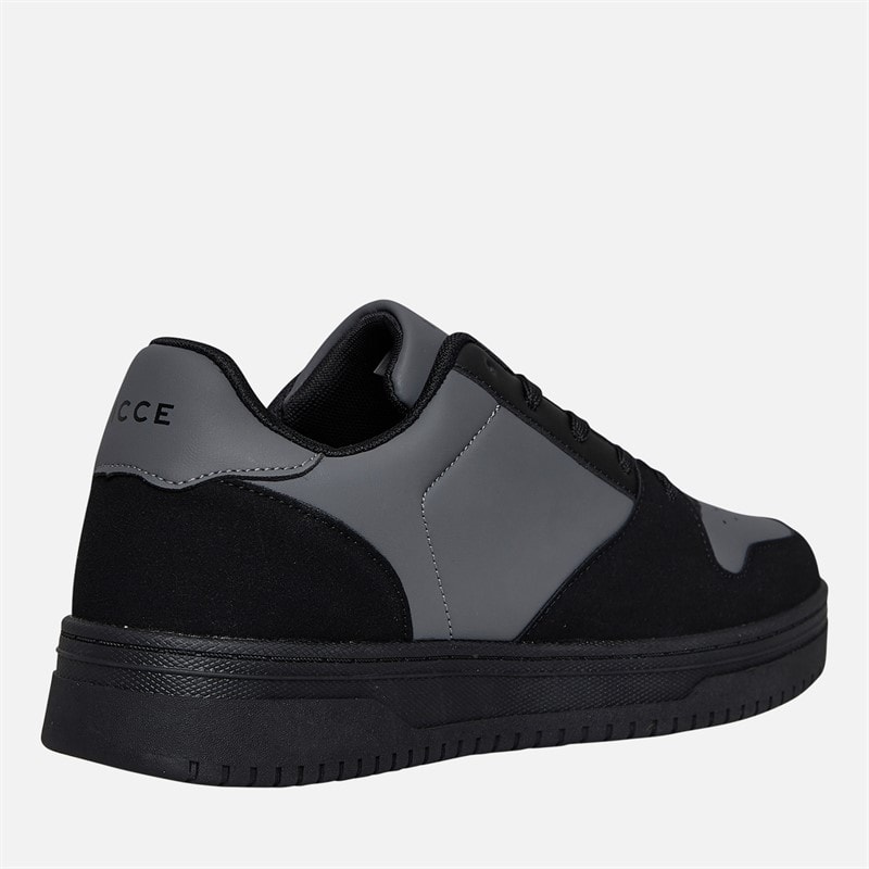 NICCE Mens Bassaro Trainers Black/Grey - Image 5