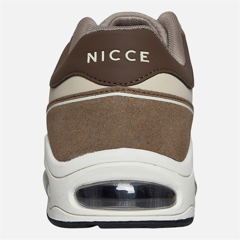 Mens Elossi Trainers Stone/Taupe/Ecru - Image 3