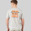 Mens Bochlo T-Shirt Chalk Grey
