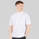Mens Luxe Relaxed Fit T-Shirt White