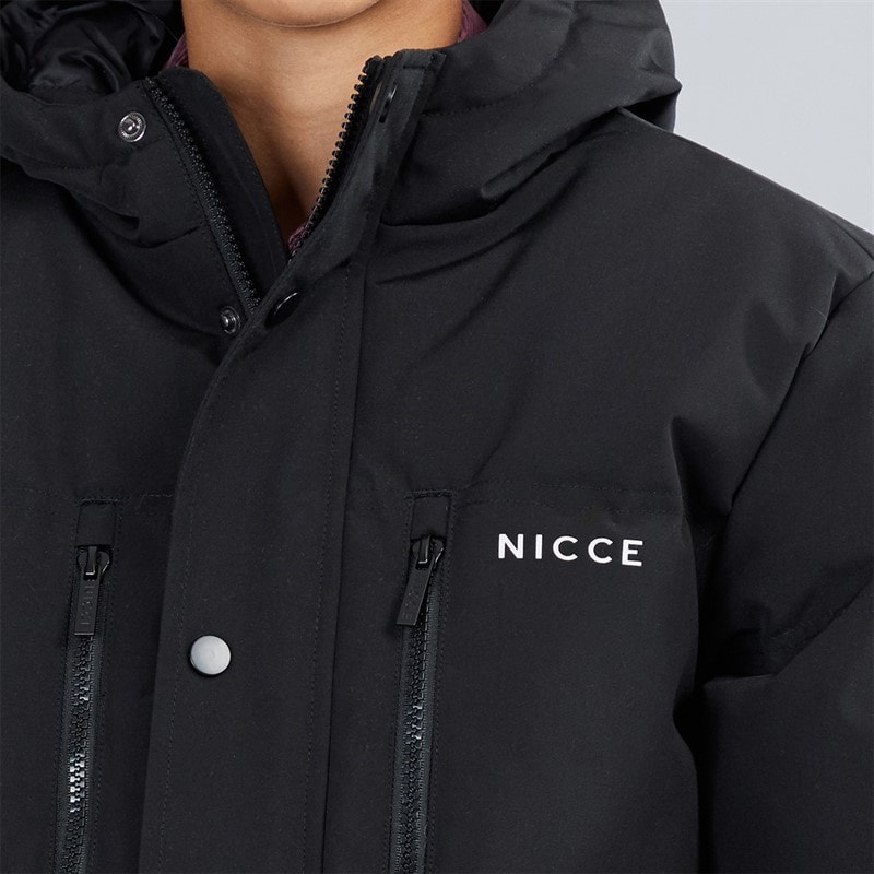 Boys Merigo Parka Jacket Black - Image 5