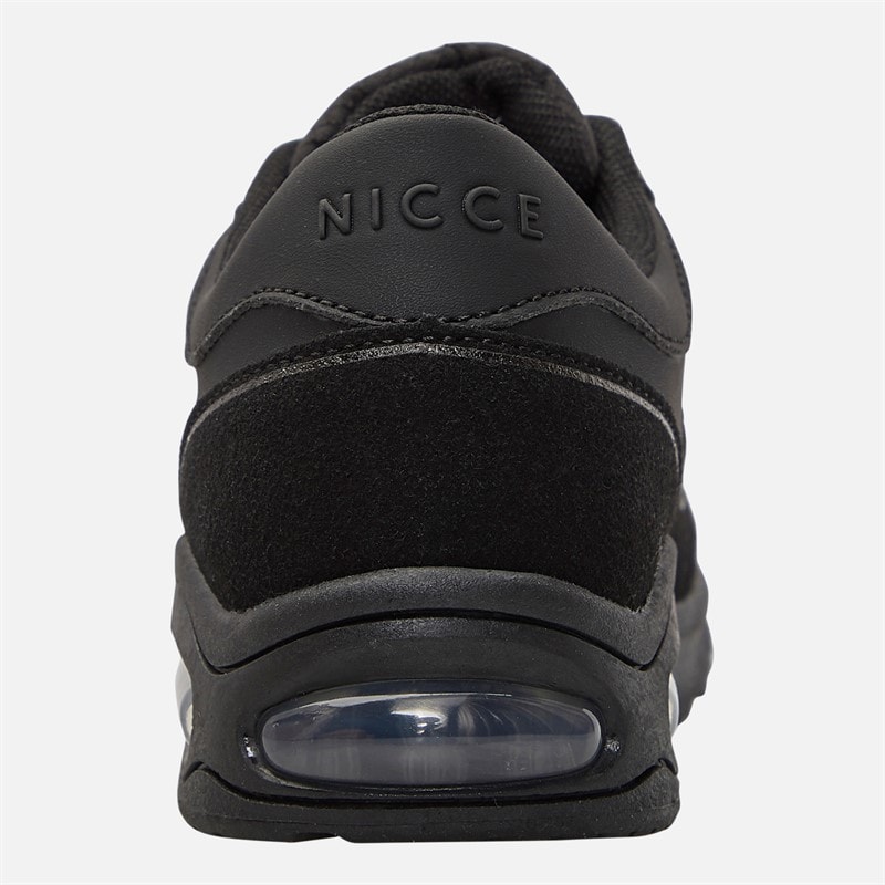 Junior Boys Elossi Trainers Black - Image 3