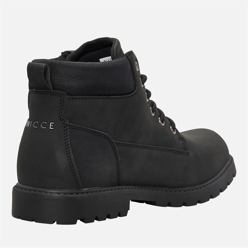 Mens Hoxton Boots Black - Image 5