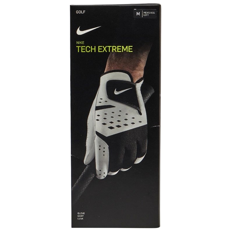 Mens Tech Extreme VII Reg Left Hand Golf Glove Pearl White/Pearl White/Black - Image 3