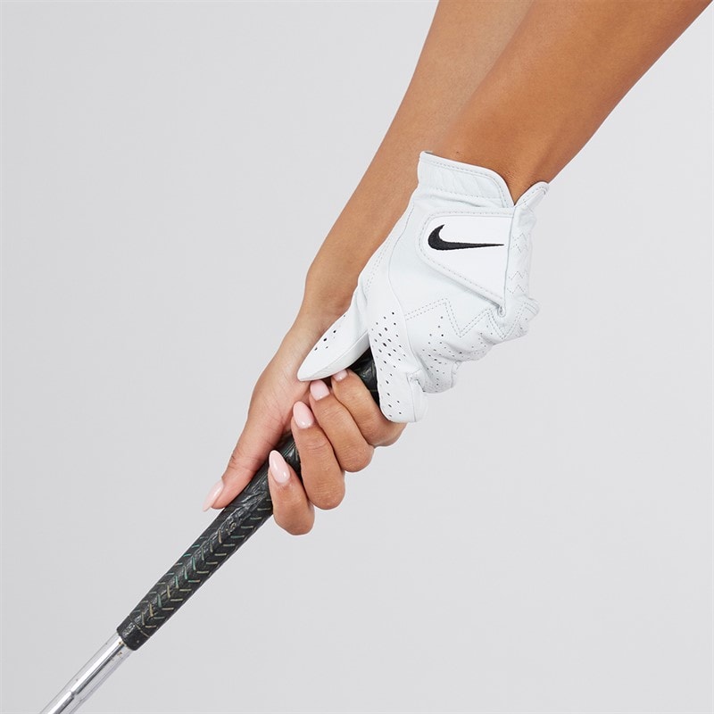 Mens Tour Classic IV Reg Left Hand Golf Glove Pearl White/Pearl White/Black - Image 2