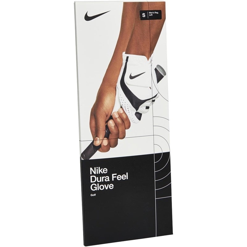 Mens Dura Feel X Reg Left Hand Golf Glove Pearl White/Pearl White/Black - Image 3