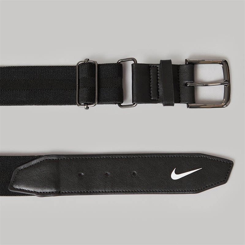 Mens Adjustable Golf Belt 3.0 Black/White - Image 2