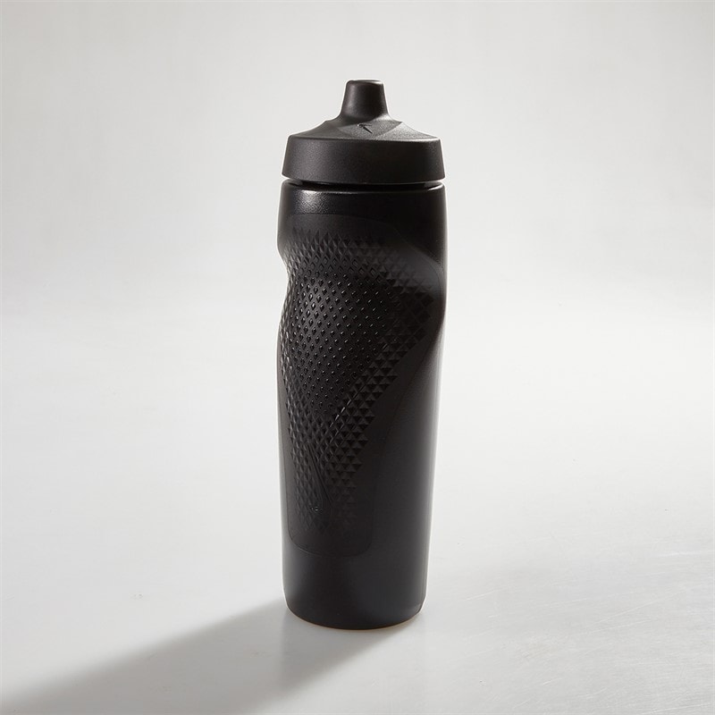 Unisex Refuel Grip Water Bottle 24oz Black/Black/White - Image 2
