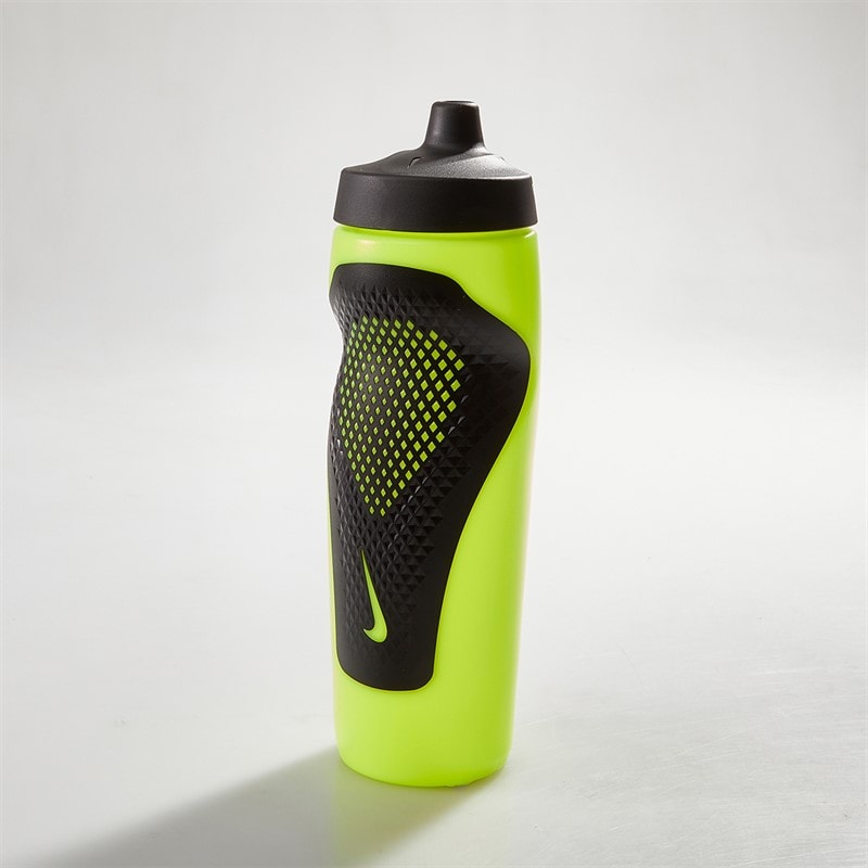 Unisex Refuel Grip Water Bottle 24oz Volt/Black/Black - Image 2