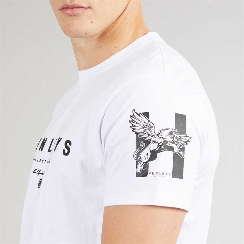 Mens Hentyme T-Shirt White - Image 3