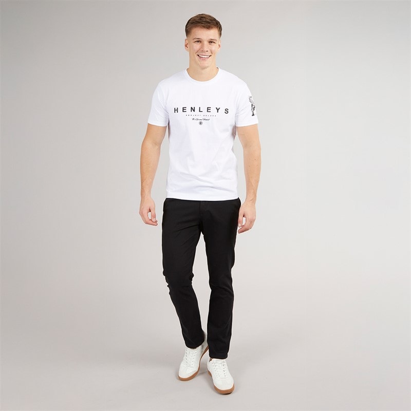 Mens Hentyme T-Shirt White - Image 4