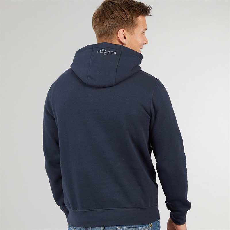 Mens Hentyme Hoodie Navy - Image 2