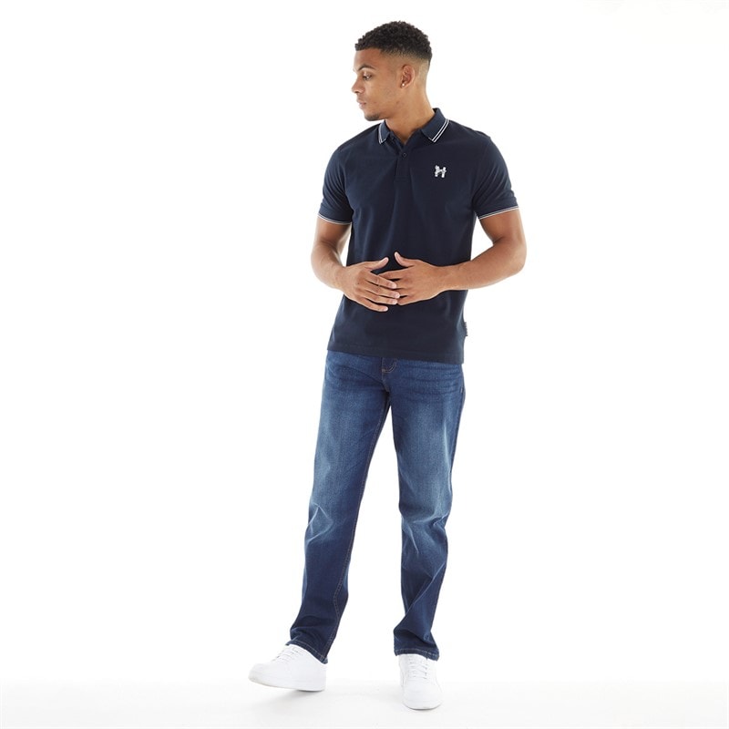 Mens Breeze Straight Fit Jeans Dark Wash - Image 4