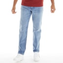 Mens Breeze Straight Fit Jeans Light Wash