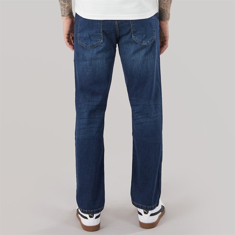 Mens Breeze Straight Fit Jeans Stone Wash - Image 2