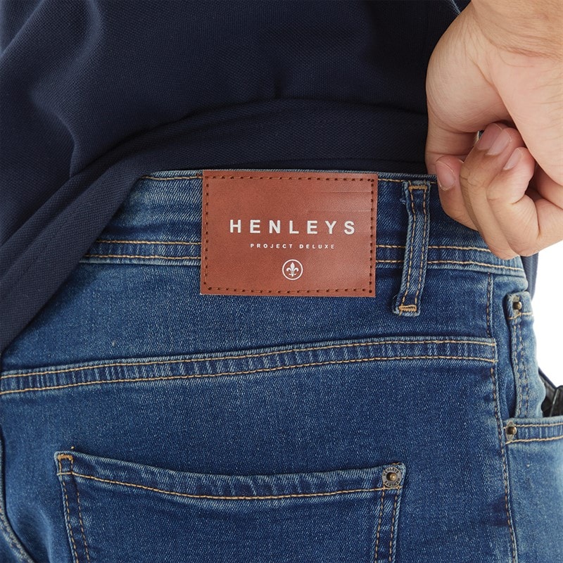 Mens Breeze Straight Fit Jeans Stone Wash - Image 3