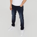 Mens Craze Comfort Jean Blue Black