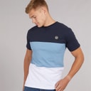 Mens Henpanel T-Shirt Navy