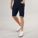 Mens Flex Denim Shorts Raw