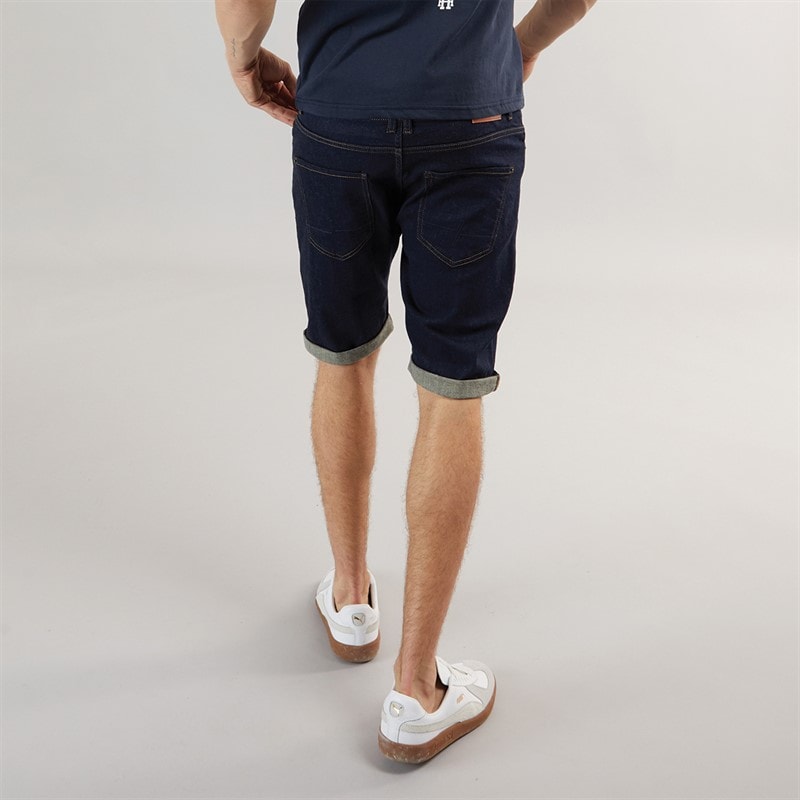 Mens Flex Denim Shorts Raw - Image 2