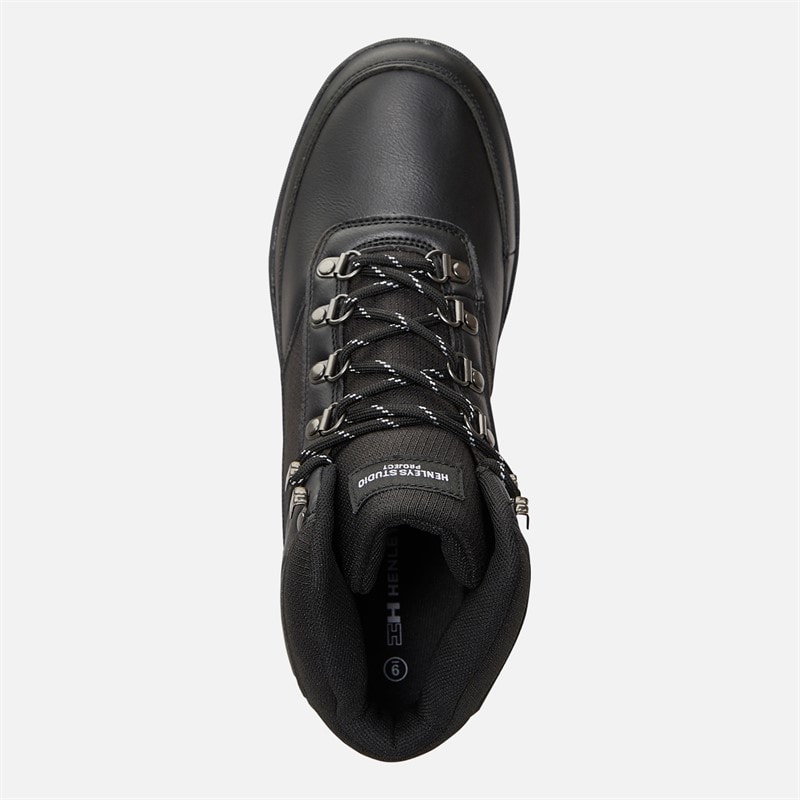 Mens Gingory Boots Black - Image 4
