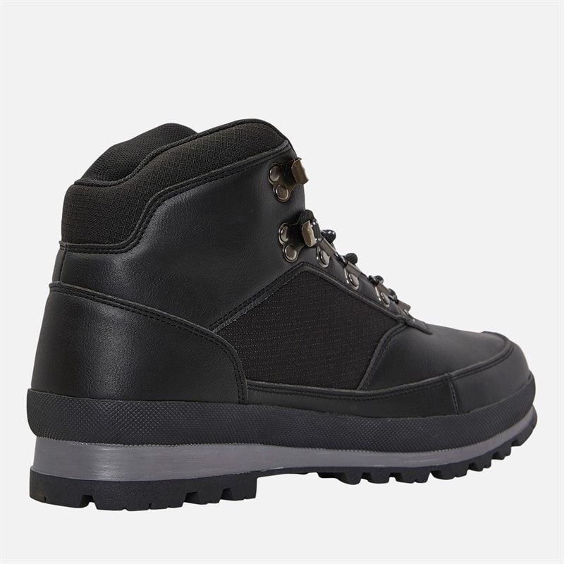 Mens Gingory Boots Black - Image 5
