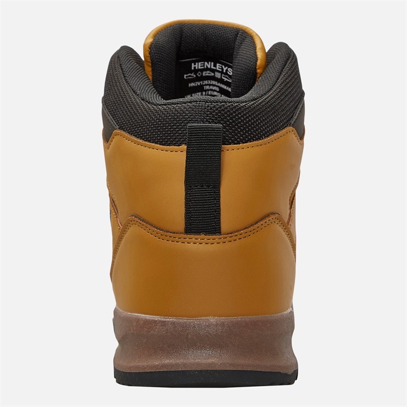 Mens Travis Boots Yellow - Image 3