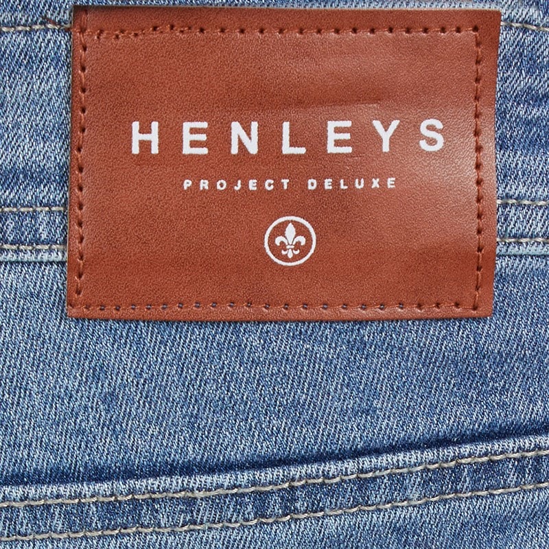 Mens Mayhen Slim Fit Jeans Light Wash - Image 3