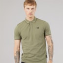 Mens Moorehen Polo Shirt Khaki