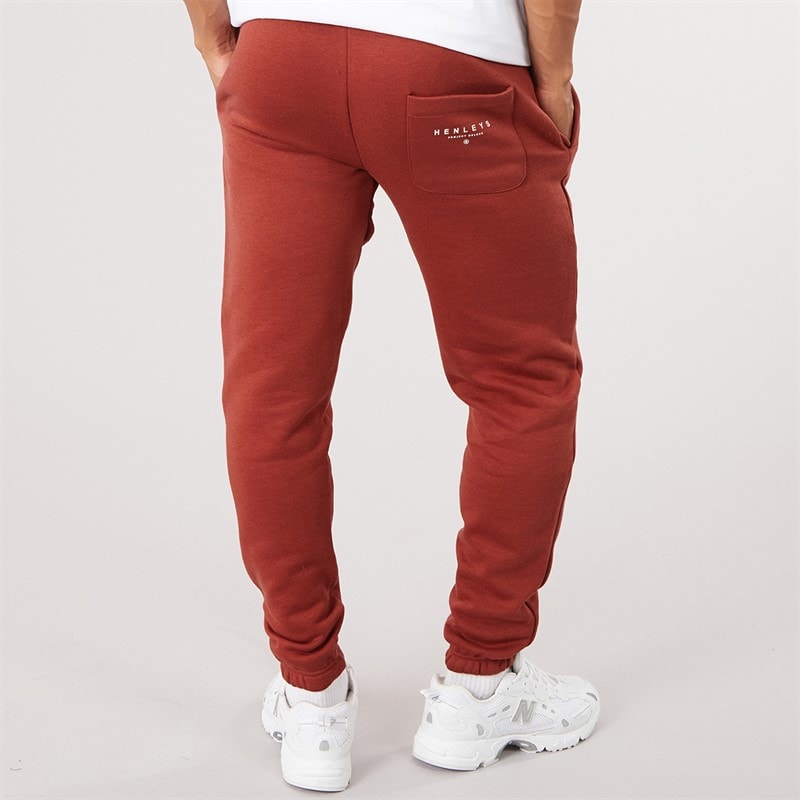 Mens Curveball Joggers Red - Image 2