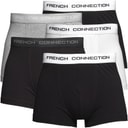 Mens Five Pack Boxer Trunks Black
