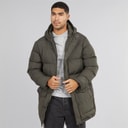 Mens Parka Row Khaki