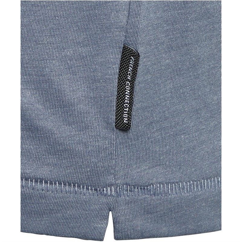 Mens Five Pack Crew T-Shirts Multi 4 - Chateaux Melange/Light Khaki/Light Blue Melange/Marine/White - Image 3