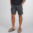 Mens Cargo Tech Shorts Charcoal