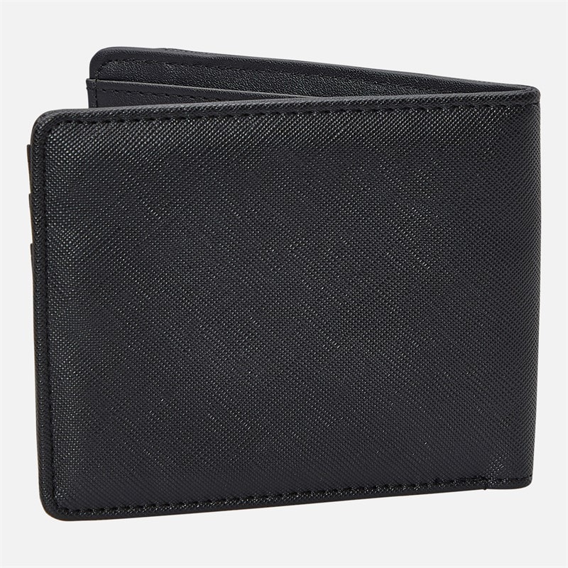 Mens FC Saffiano Wallet Black/Grey Herringbone - Image 3